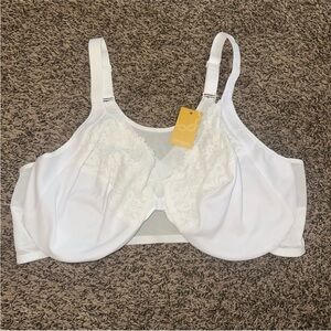 Delicate White Lace Bra